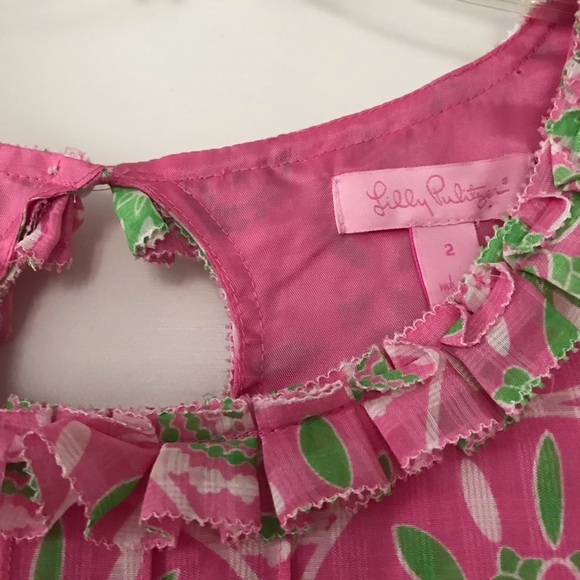 Lilly Pulitzer Ruffled Sleeve Mini Dress - Picture 3 of 6